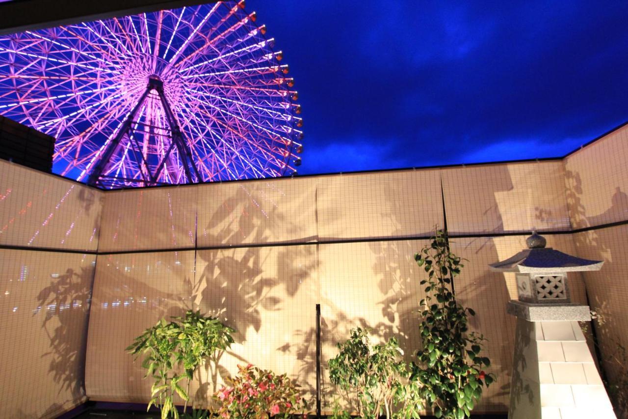 Konjakuso Osaka Tempozan "Ikesu" Projection M Apping Spa Konjakuso Osaka Tempozan "Takadoro" Wheel View Екстер'єр фото
